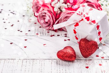 Sevgililer Günü tebrik kartı.