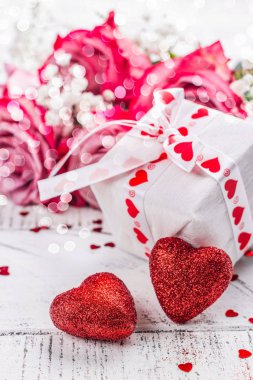 Sevgililer Günü tebrik kartı.