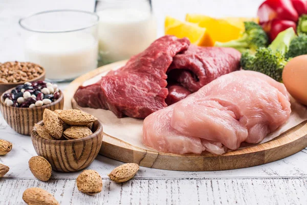 Gıdalar kas oluşturmak için