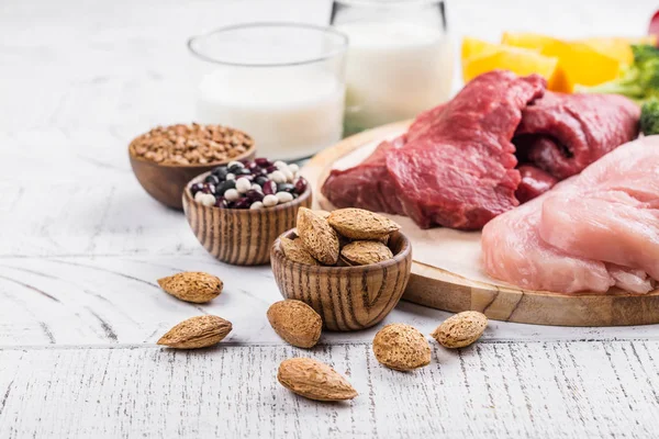 Gıdalar kas oluşturmak için