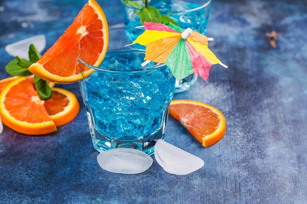 Cocktail Blue Lagoon — Photo