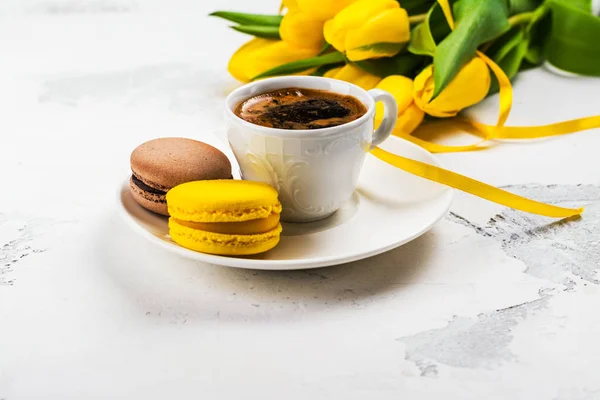 Breakfast with coffee — Stock Photo, Image