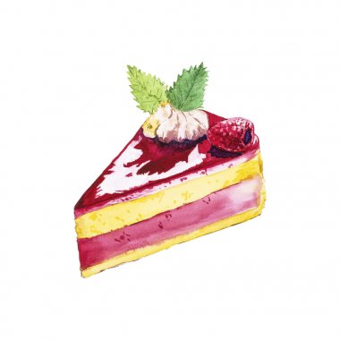 suluboya ahududu cake