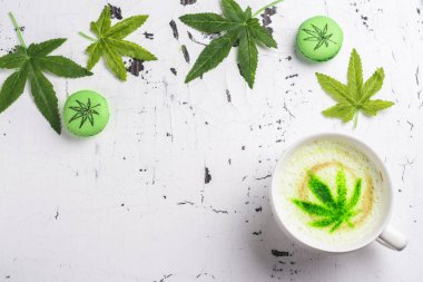 Cbd aromalı kahve ve makarna