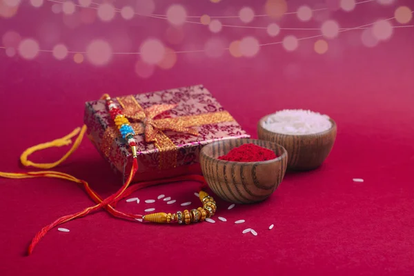 Latar belakang festival Raksha Bandhan — Stok Foto