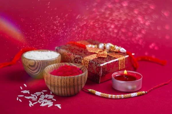 Raksha Bandhan festival background — Stock Photo, Image