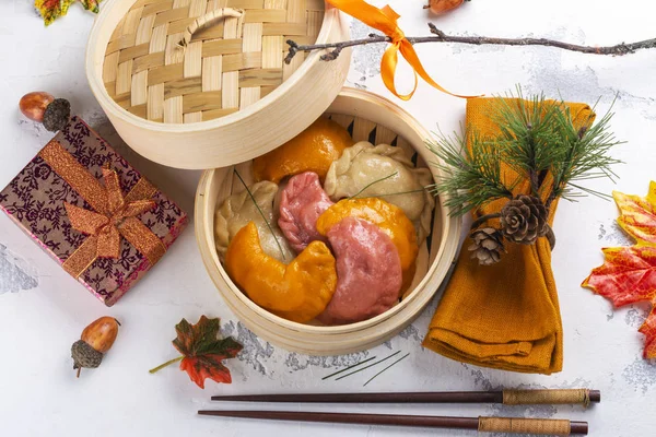 Songpyeon Rice cakes voor Chuseok — Stockfoto