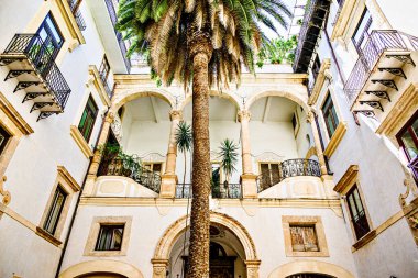 Palermo, İtalya 'daki Santa Ninfa Sarayı' nın resmi