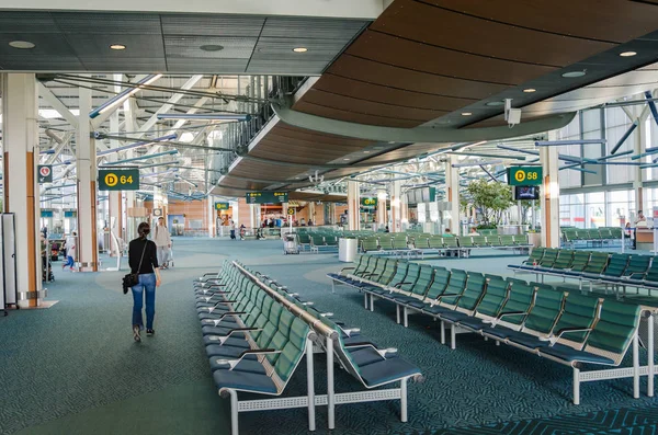 Vancouver Canada June 2017 View Interior International Terminal Vancouver Airport — Stock Photo, Image