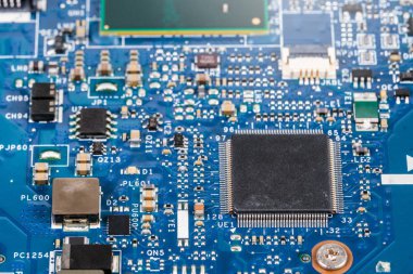 işlemcili elektronik devre kartı