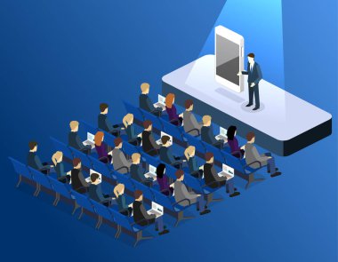 Yeni telefon veya mobil uygulama sunumu