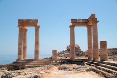 Lindos Adası Akropol'de