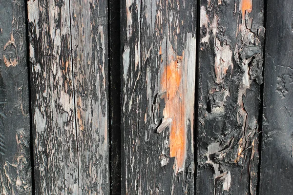 Sötét Fából Készült Deszka Palló Természetesen Idősebb Természetes Fogmosási Folyamat — Stock Fotó