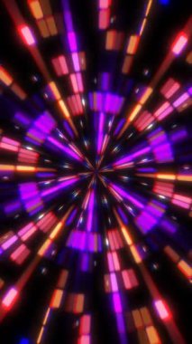 Pembe, mor ve turuncu renkte parıldıyor..