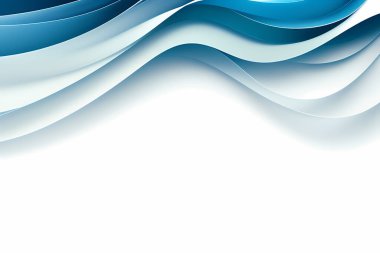 dalga mavi arka plan. vektör illüstrasyonu