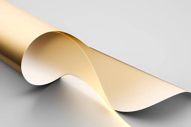 Altın arka plan. 3d görüntüleme 3d.