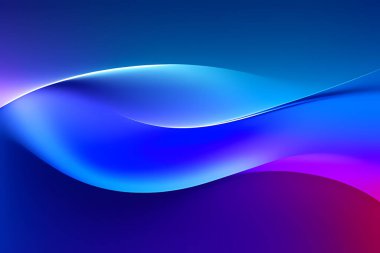 mavi ve mor dalga çizgileri