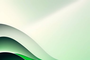 Yeşil ve siyah çizgilere sahip soyut bir gradyan