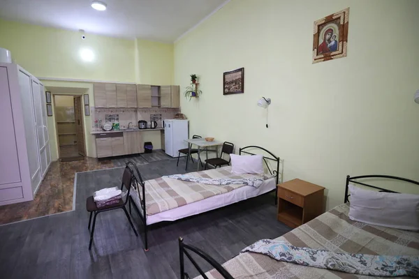 Lviv Ukraine May 2020 General View Paid Prison Cell Seen — Stock Photo, Image