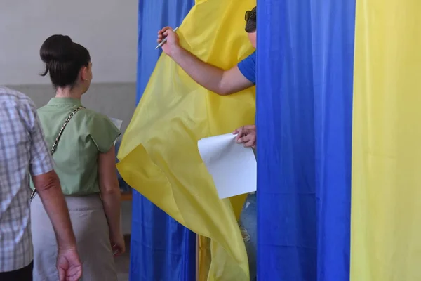 Сокал Украина Июля 2019 Года Выборы Украине Сокале Западная Область — стоковое фото