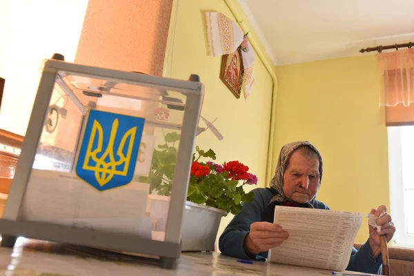 Zahiria Ukraine Avril 2019 Elections Ukraine Zahirie Région Ouest Ukraine — Photo