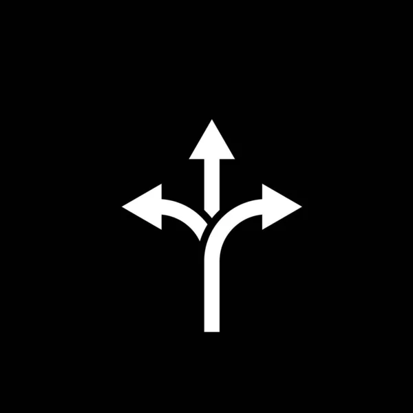 Иконка Гибкости Черном Фоне Векторная Иллюстрация Запасов — стоковый вектор