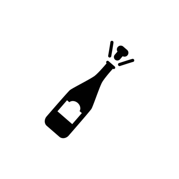 香槟白色背景的图标 种群病媒标志 — 图库矢量图片