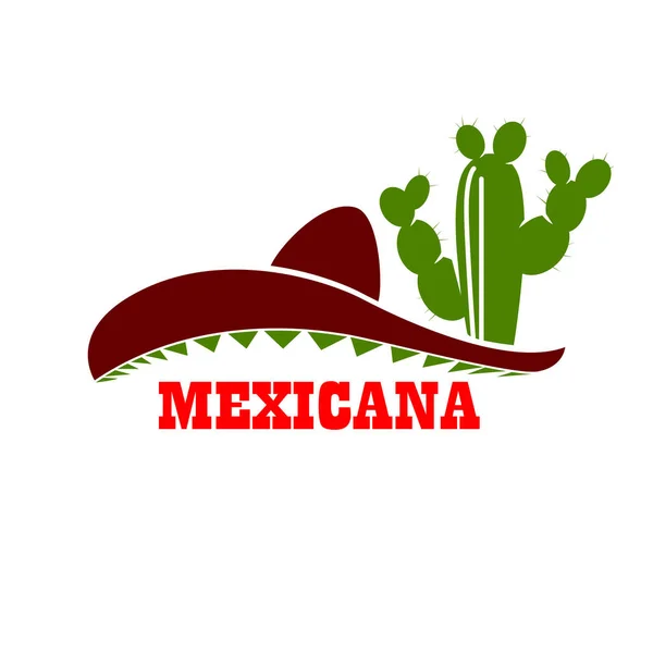 Mexická Potravinářská Továrna Ikona Design Pro Mexickou Kuchyni Restaurace Nebo — Stockový vektor
