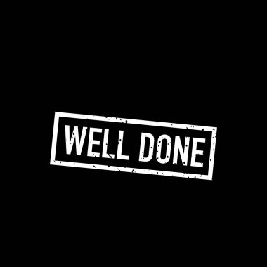 Siyah arka planda yapıldı. Grunge tarzı tasarım. Posta pulu simgesi. Çıkartma tasarımı. Beyaz arka plan. Web simgesi.