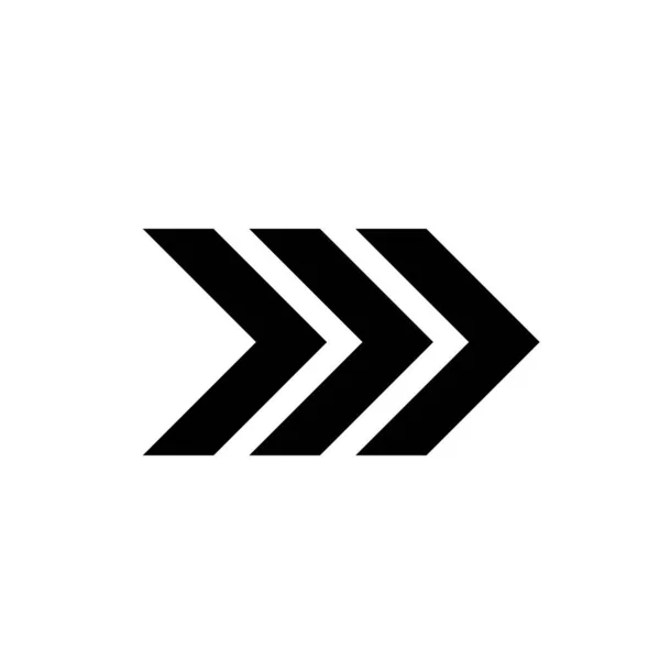 Rerow Icon White Векторный Знак Значок Курсора — стоковый вектор