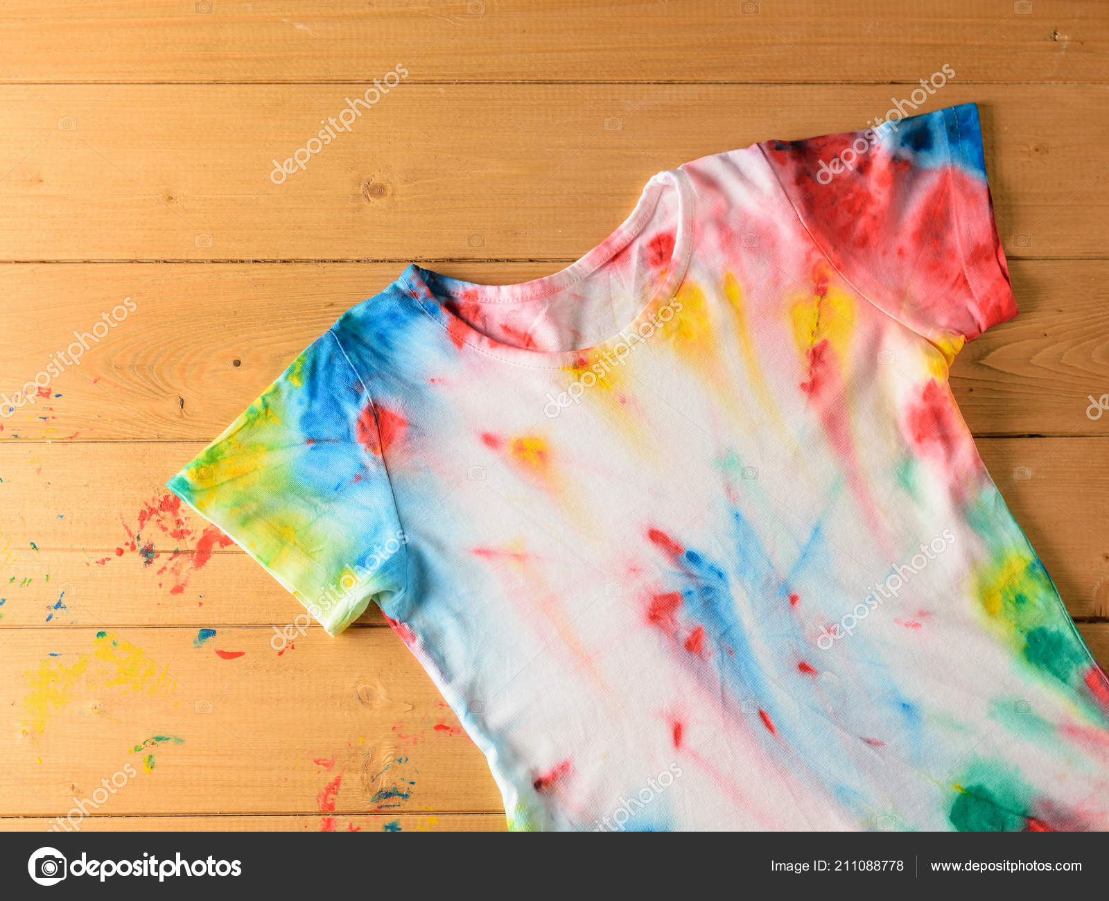 Tie Dye Como Pintar Las Camisas De Colores Camisas Blancas