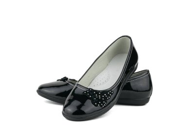 Beyaz arka planda izole edilmiş kadın deri daireler.