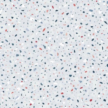 Hafif renklerde Terrazzo döşeme vektör seamless modeli
