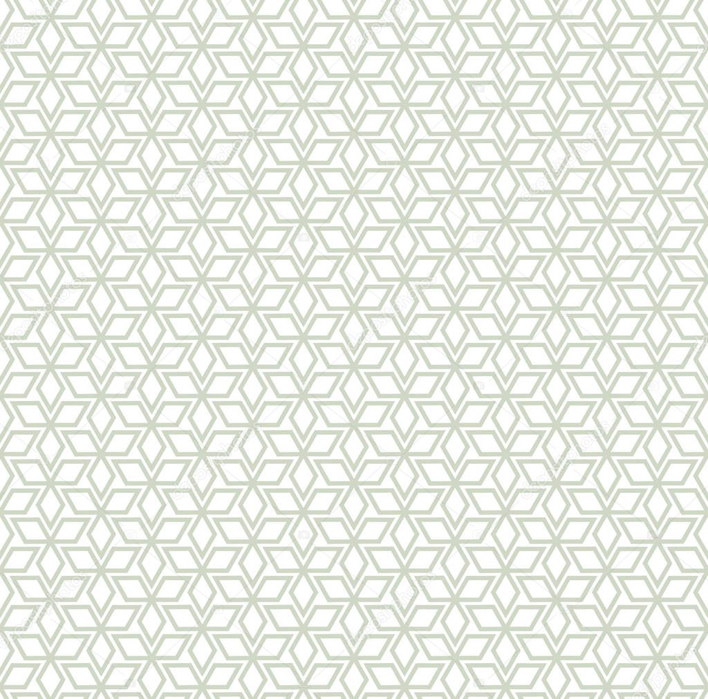 Vector seamless pattern, geometric ornament for textile print