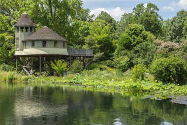Lewis Ginter Botanik Bahçesi, Richmond, Virginia, Amerika Birleşik Devletleri
