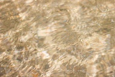 Deniz su dalgası hareket bulanıklık arka plan doku güneşli closeup