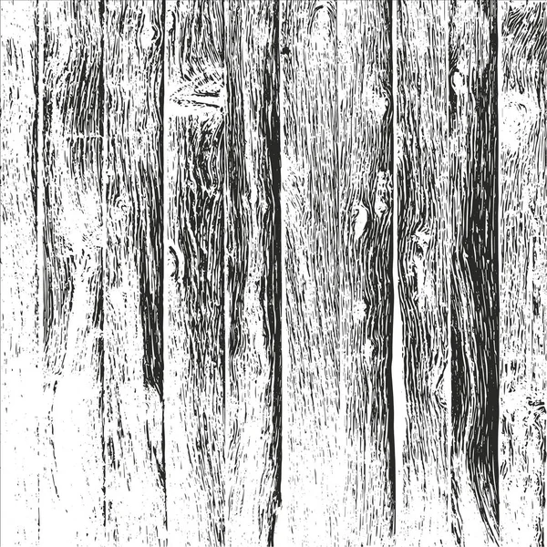 Distressed Overlay Wooden Texture Grunge Vector Background — Stock Vector