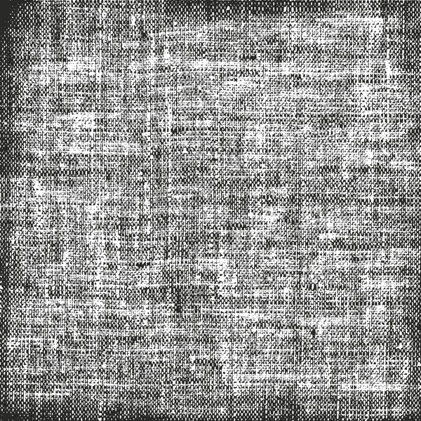 Distressed Overlay Texture Weaving Fabric Grunge Background Abstract Halftone Vector — Stock Vector