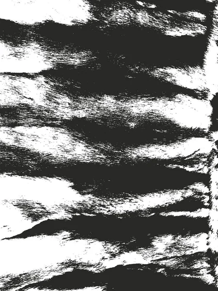 Distressed Overlay Textur Aus Natürlichem Fell Grunge Vektor Hintergrund Abstrakte — Stockvektor