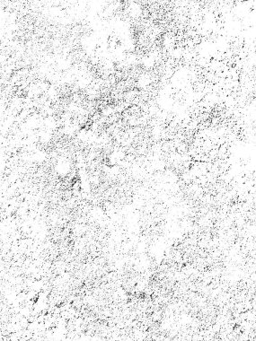 Çatlamış beton, taş ya da asfaltın sıkıntılı örtülü dokusu. Grunge 'un arka planı. soyut yarım ton vektör çizimi