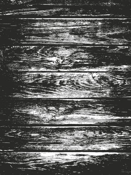 Distressed Overlay Holzstruktur Grunge Vektor Hintergrund — Stockvektor