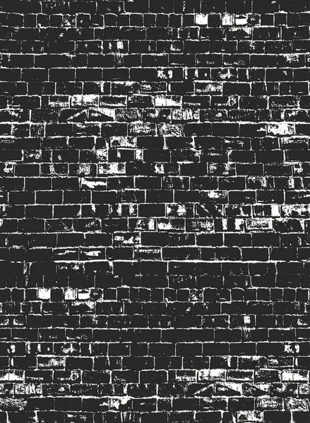 Distressed Overlay Textur Aus Altem Mauerwerk Grunge Hintergrund Abstrakte Halbtonvektorillustration — Stockvektor