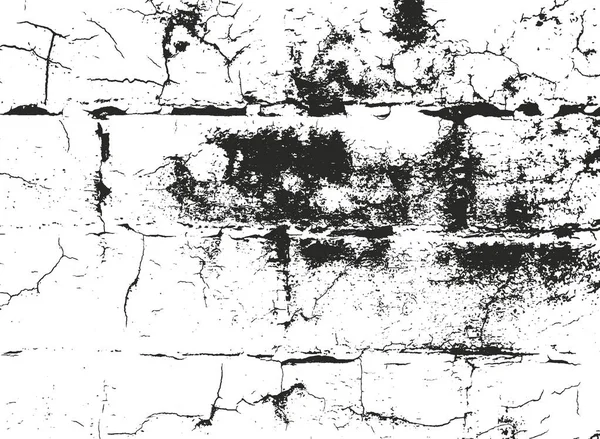 Trudnej Sytuacji Nakładki Tekstur Starych Murów Tło Grunge Ilustracja Wektorowa — Wektor stockowy