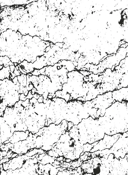 Texture Recouvrement Détériorée Béton Fissuré Pierre Asphalte Arrière Plan Grunge — Image vectorielle