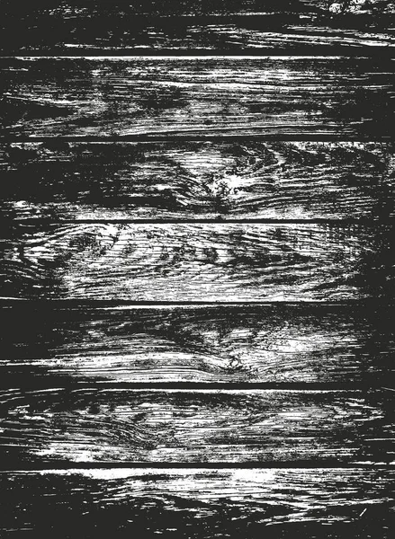 Distressed Overlay Holzstruktur Grunge Vektor Hintergrund — Stockvektor