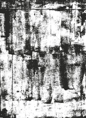 Paslı, soyulmuş metalin sıkıntılı örtülü dokusu. Grunge 'un arka planı. soyut yarım ton vektör çizimi