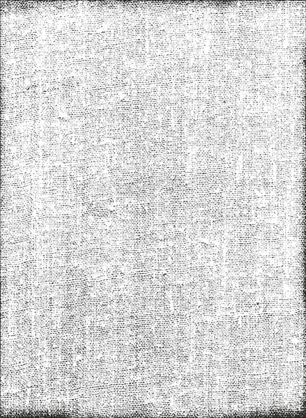 Сжатая Текстура Накладывается Ткань Гранж Фон Абстрактная Полутоновая Векторная Иллюстрация — стоковый вектор