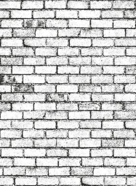 Sıkıntılı bindirme doku eski tuğla, grunge arka plan. soyut yarım ton vektör çizim.