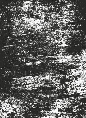 Çatlamış beton, taş ya da asfaltın sıkıntılı örtülü dokusu. Grunge 'un arka planı. soyut yarım ton vektör çizimi