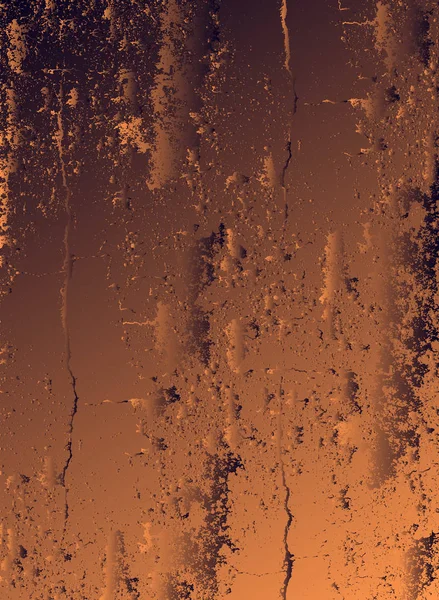 Abstrakter Vektor Kosmischen Psychedelischen Dunkelblauen Goldenen Gradienten Hintergrund Fraktale Glänzende — Stockvektor